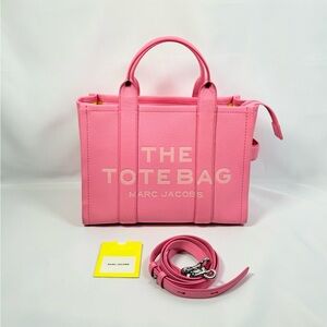 Marc Jacobs Petal Pink The Leather Tote Bag
